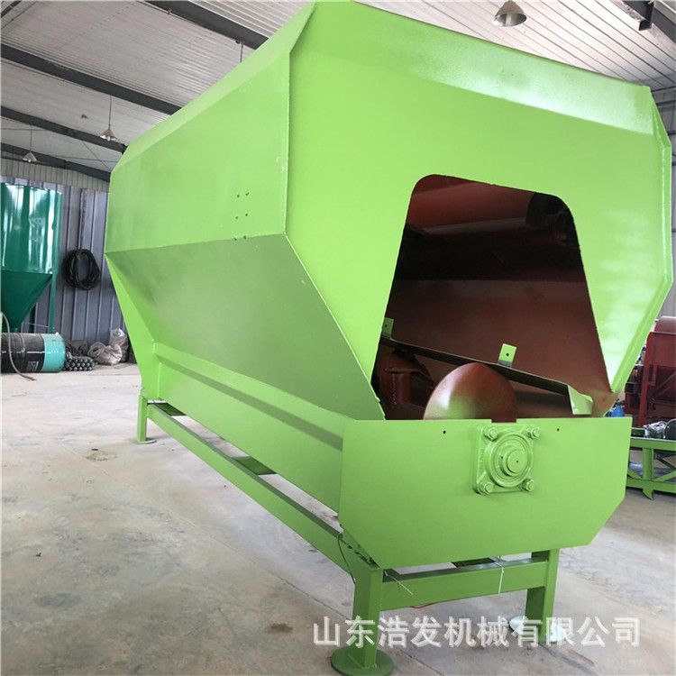 卧式牛羊日粮搅拌机青储饲草料电动拌草机tmr固定式饲草料混料机