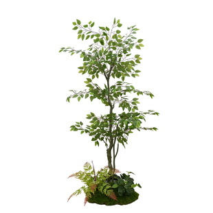 北欧仿真植物旅人蕉造景客厅假南天竹绿植室内装饰落地天堂鸟盆栽