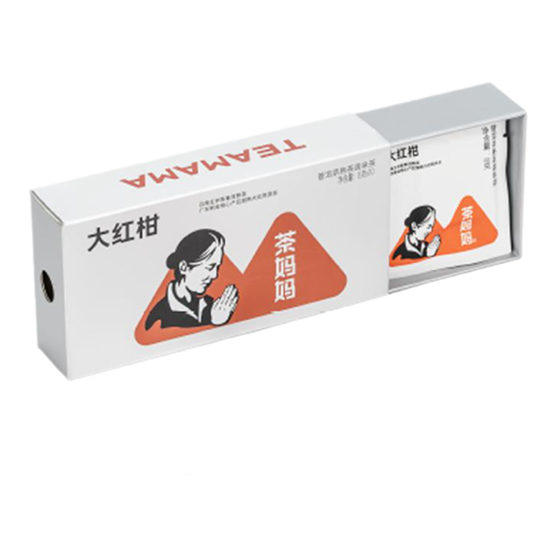 茶妈妈大红柑温润便携小方片80g