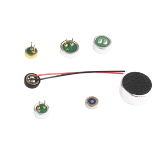咪头6027 1.5/2.0端子电容式驻极体话筒52DB拾音器带引脚无传声器
