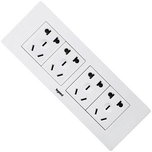 罗格朗开关插座tcl官方旗舰店墙壁面板仕典五孔电源插座开关家