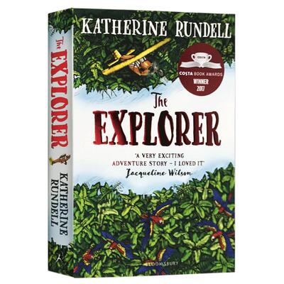 探险家 The Explorer 四个孩子的冒险之旅 Katherine Rundell 伦敦书展年度儿童旅游书籍 英文原版儿童文学书