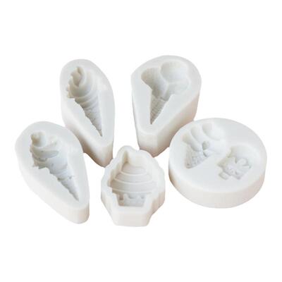 冰淇淋硅胶模具翻糖巧克力甜筒