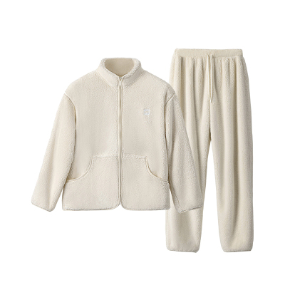 斯凯奇情侣款保暖睡衣家居服套装