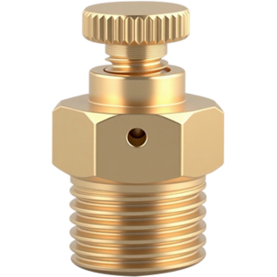 1/2/3分黄铜放气阀4分冷风门手动老式暖气片配件风机盘管排气阀