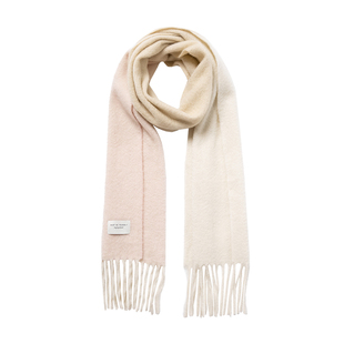 siggi 羊毛围巾女生冬季圣诞彩虹色保暖披肩围脖送女朋友生日礼物