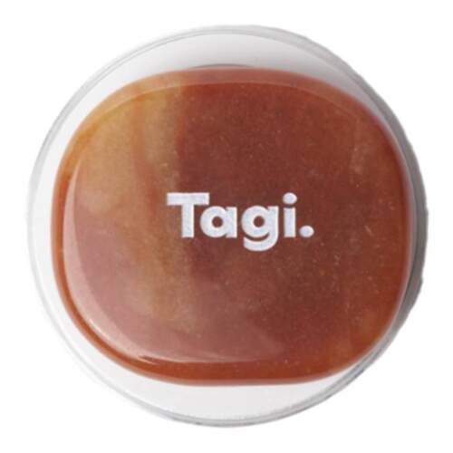 Tagi.石头画板/爱心画家石片通用圆形石片磁吸心形手机支架桌面