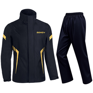 摩托车雨衣套装男款外卖骑手专用骑行服成人外穿分体式全身防暴雨