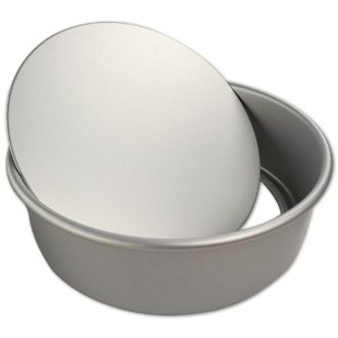 三能戚风蛋糕模具阳极活底6、8英寸蛋糕模活动底方便脱模烘焙模具