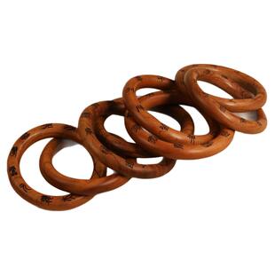 龙虎山直发崖柏天然雷击枣木道家阴阳乾坤圈手串镯紫薇手把件辟X