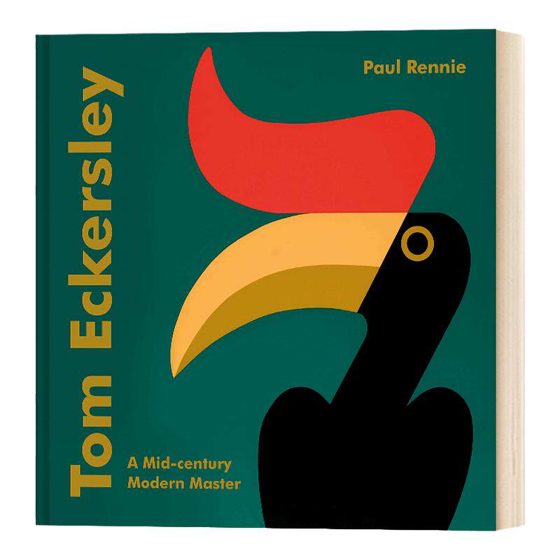 英文原版 Tom Eckersley 汤姆·艾克斯利 经典海报作品精装画册 包豪斯风格 极简主义平面设计