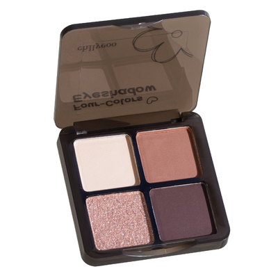 日常淡妆四色眼影综合盘