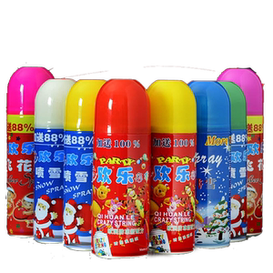 婚庆用品生日派对礼花飞雪喷彩带