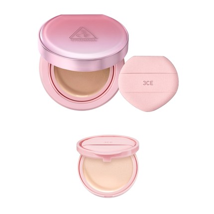 【新年礼物】3CE门面气垫粉扑粉底液替换芯遮瑕不易脱妆
