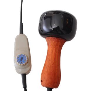 五行康砭石太极球电热暖宫刮痧通按摩扶经络阳养生艾灸罐温灸仪器