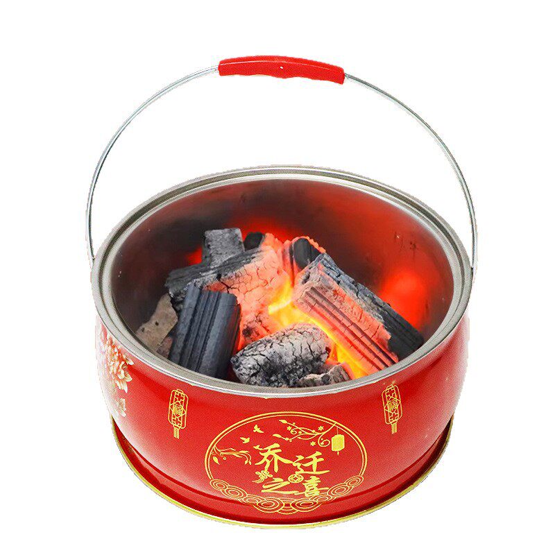乔迁新居结婚过火炭盆取暖烧烤炉