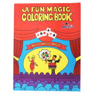 变色卡通书 卡通魔法书 魔术涂鸦书 魔术道具儿童玩具 才艺表演