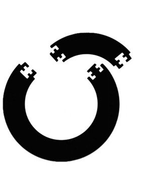 EVA飞镖靶护圈卡扣可拆卸拼接