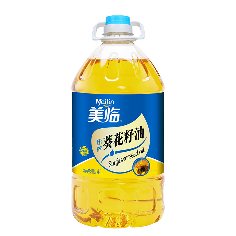 美临压榨一级葵花籽油4L
