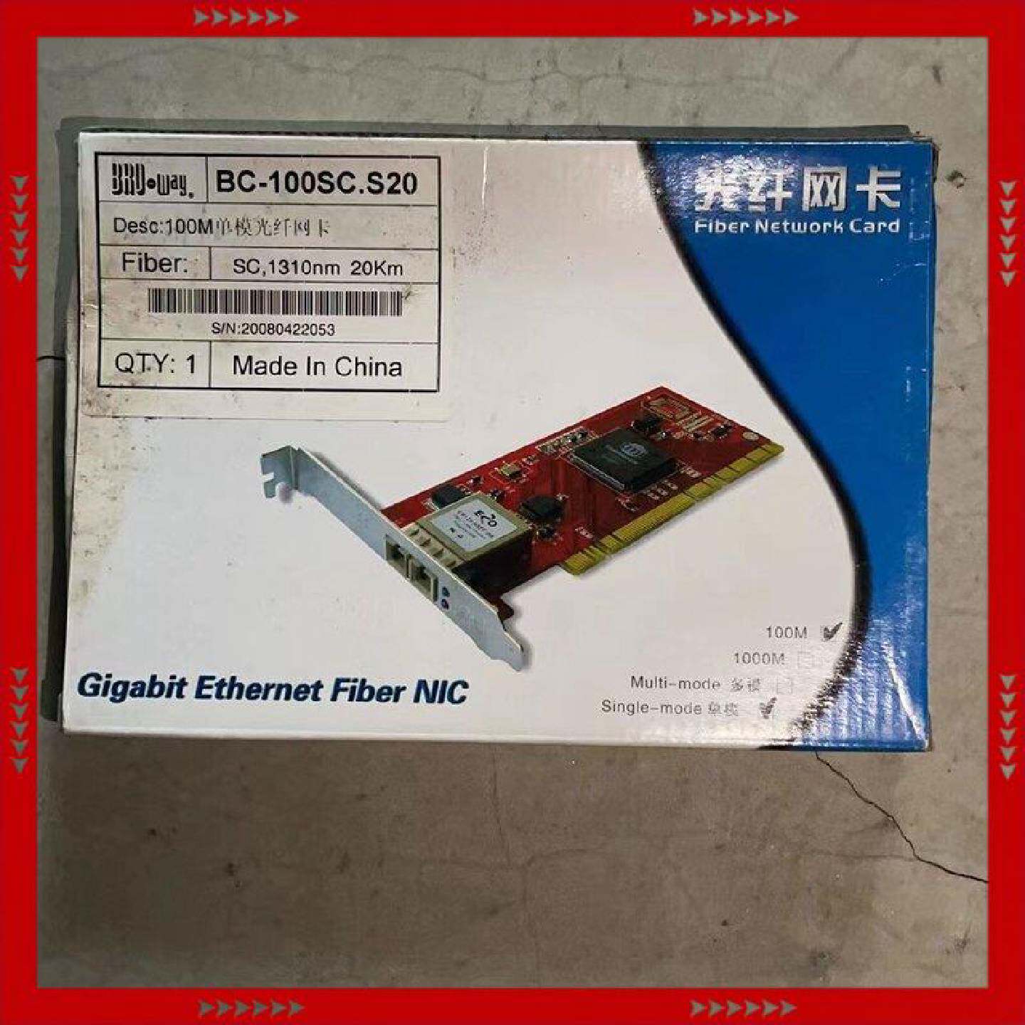 【问价】BC-100SC.S20 博威100M单模光纤网卡