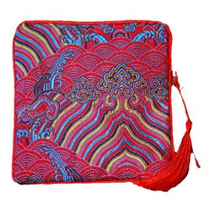 出国送老外礼物 中国风刺绣 丝绸小荷包 云锦零钱包 民族特色礼品