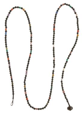 天然黑玛瑙项链男女款吊坠绳