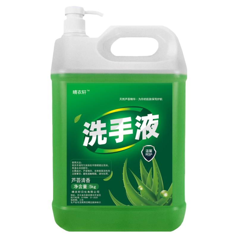 芦荟强力去污洗手液按压瓶式