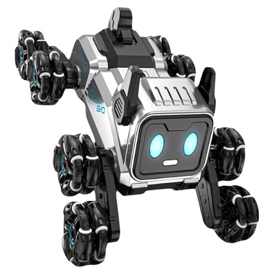 八轮遥控特技狗双遥控感应