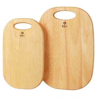 原森太橡胶木水果砧板实木小菜板抗菌防霉家用木质粘板案板切菜板