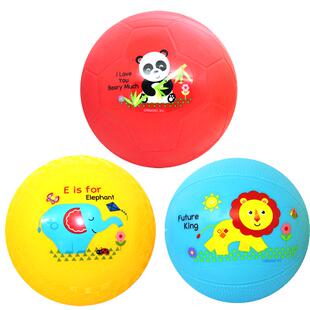 费雪儿童弹力球小皮球幼儿专用加厚篮球拍拍球运动球套装