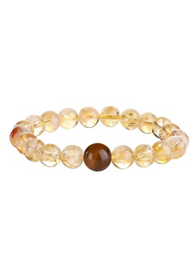 黄塔晶手链天然水晶手串