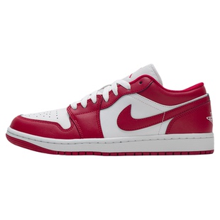 NIKE耐克官方正品黑红AJ1男鞋夏季新款运动篮球鞋553558-606