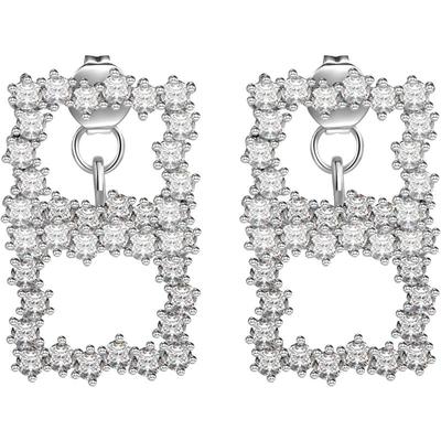 abyb耳环气质银饰生日礼物耳钉