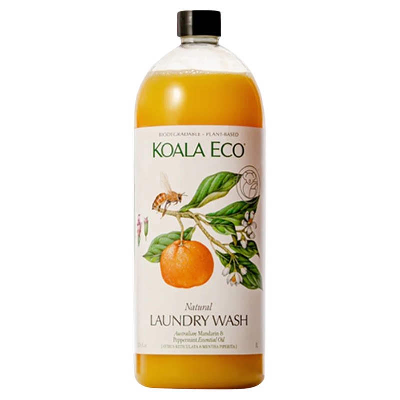 KoalaEco柑橘薄荷洗衣液1L有机