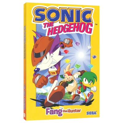 Sonic the Hedgehog Fang the Hunter 刺猬索尼克 音速小子 猎人牙 儿童全彩动作冒险漫画 图像小说 趣味阅读 英文原版进口图书