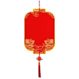 写福字自己写对联春节无字春联2026新款空白的红卡纸斗方过年宣纸书法洒金红纸中国红小方斗硬红色儿童万年红