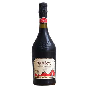 爆汁红浆果风味  意大利波索童话半甜红起泡葡萄酒进口气泡甜红酒