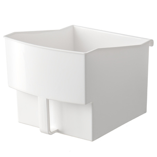 懒角落带把手收纳盒家用厨房高柜吊柜顶柜橱柜整理盒杂物筐储物盒