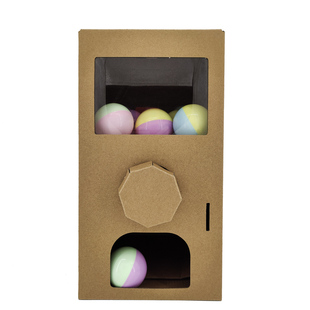 扭蛋机DIY手工折纸幼儿园儿童纸板纸箱玩具义卖礼品盲盒抽奖