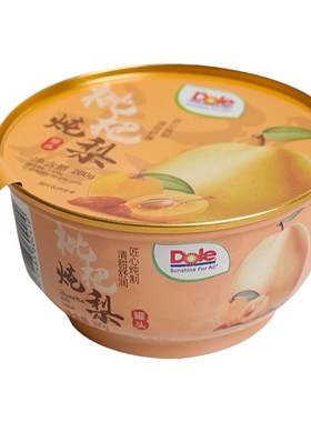 都乐枇杷炖梨小碗银耳冰糖水果