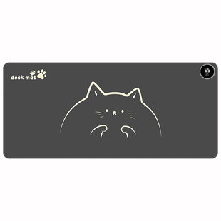 加热鼠标垫桌面加热垫防水冬季暖手垫办公桌电脑写字发热垫暖桌垫