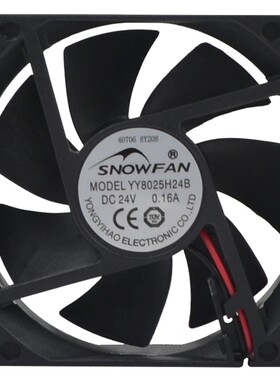 SNOWFAN8CM8025双滚珠散热风扇