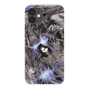 赛博朋克超现实蓝色电流旧金属朋克适用于IPhoneX/11/12/13/14/15/16promax菲林手机壳imd硅胶软壳小米华为