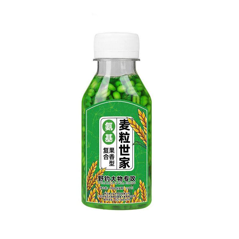 谷麦钓血麦粒鱼饵颗粒鱼食麝香鲫鱼饵料鲤鱼钓饵鱼饵专用钓鱼饵料