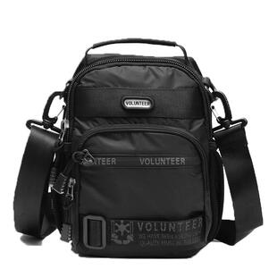 斜挎包男牛津布单肩包2026新款多功能宽肩带两用小背包手提包胸包