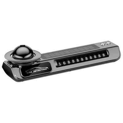 太阳能车载临时停车号码牌挪车牌