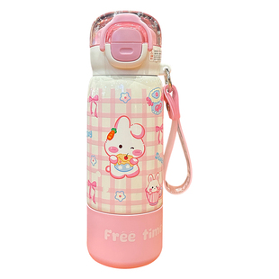 儿童保温杯男孩女孩上学专用三合一杯子小学生吸管水杯316食品级