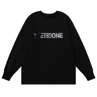 WELLDONE BSHY长袖t恤赵露思同款美式潮牌纯棉秋季内搭打底衫宽松