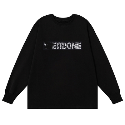 WELLDONE BSHY长袖t恤赵露思同款美式潮牌纯棉秋季内搭打底衫宽松