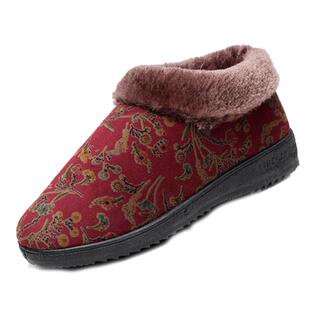 2026冬季新女鞋软底防滑加绒加厚保暖妈妈鞋居家棉拖鞋老人休闲鞋